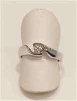 Anello Vidali Gioielli Donna in Oro bianco Zircone ANOR-32-34 - ANOR-32-34